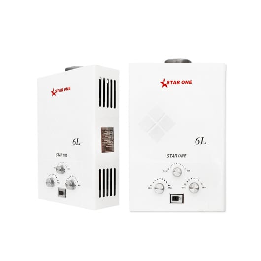 Chauffe Bain STAR ONE 6L Blanc - Gaz de ville Chauffe Bain STAR ONE 6L Blanc - Gaz de ville